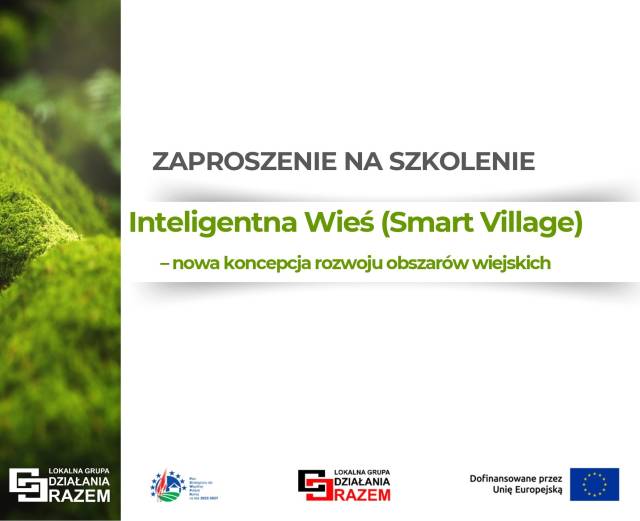 Zaproszenie na szkolenie Smart Village