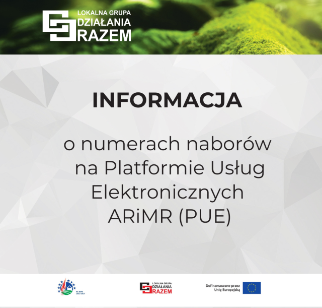  Information on recruitment numbers for PUE ARiMR