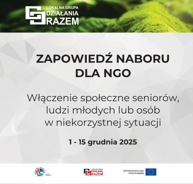 Włączenie społeczne – zapowiedź naboru dla NGO!