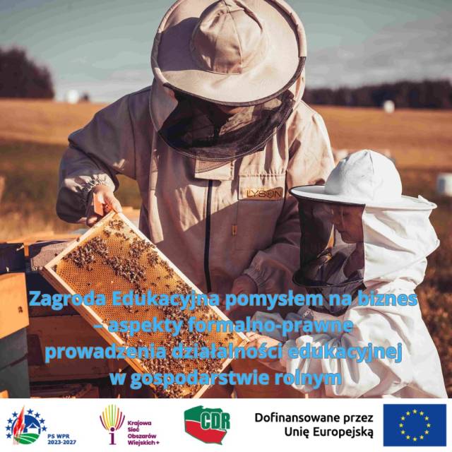 „Zagroda Edukacyjna pomysłem na biznes" - szkolenie on-line CDR