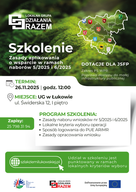 Szkolenie dla JSFP przed naborami 5/2025 i 6/2025