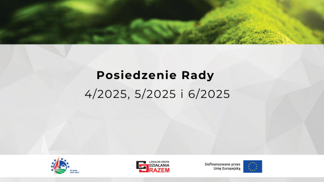 Zawiadomienie o posiedzeniu Rady LGD