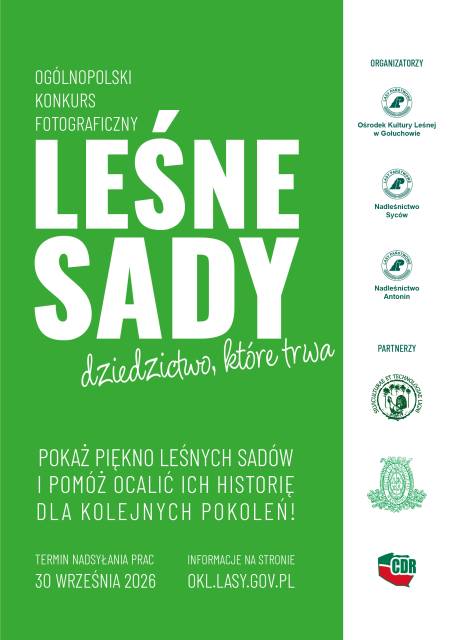 Ogólnopolski Konkurs Fotograficzny Leśne sady – dziedzictwo, które trwa